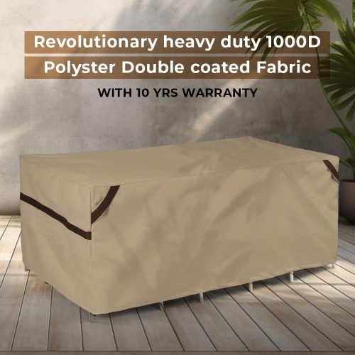 Rectangular Table & Chair Set Cover