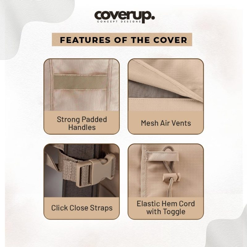 Rectangular Table & Chair Set Cover - Image 3
