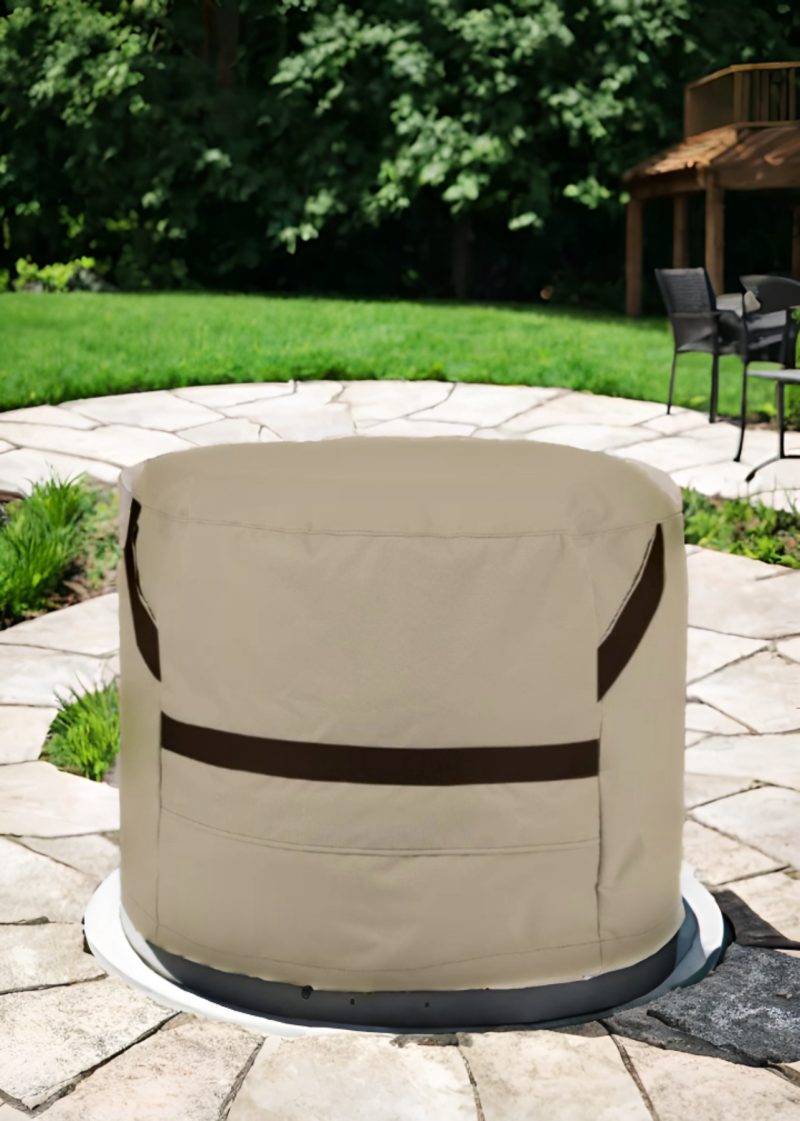Aura Round Fire Pit Cover - Image 7