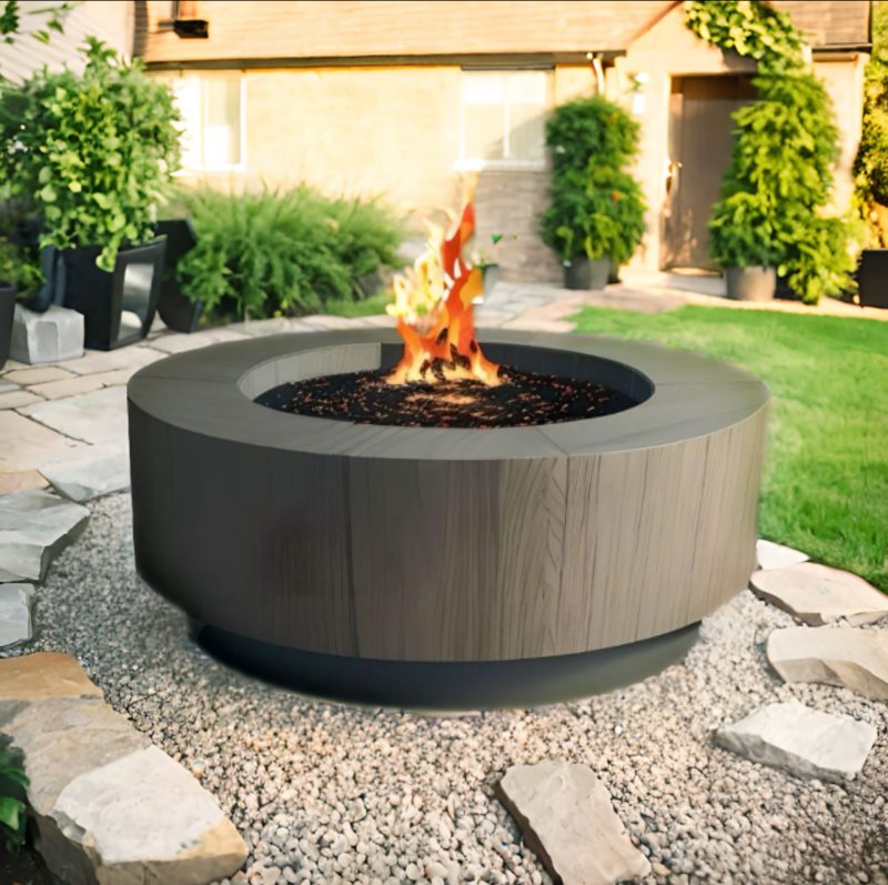 Aura Round Fire Pit Cover - Image 6