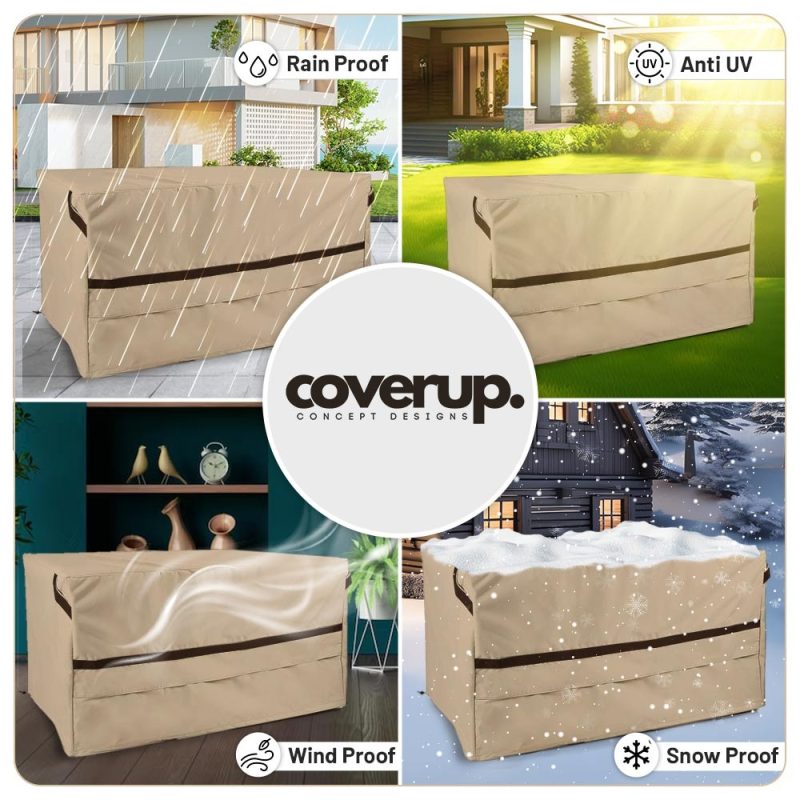 Rectangle Ottoman Cover - Image 4