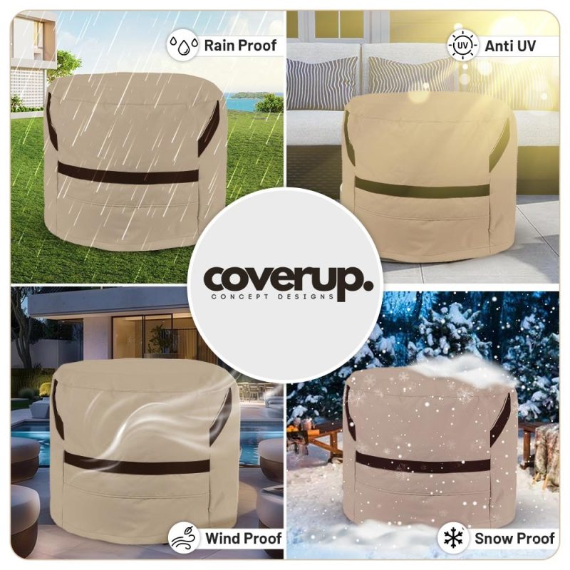 Round Fire Pit Cover - Image 4