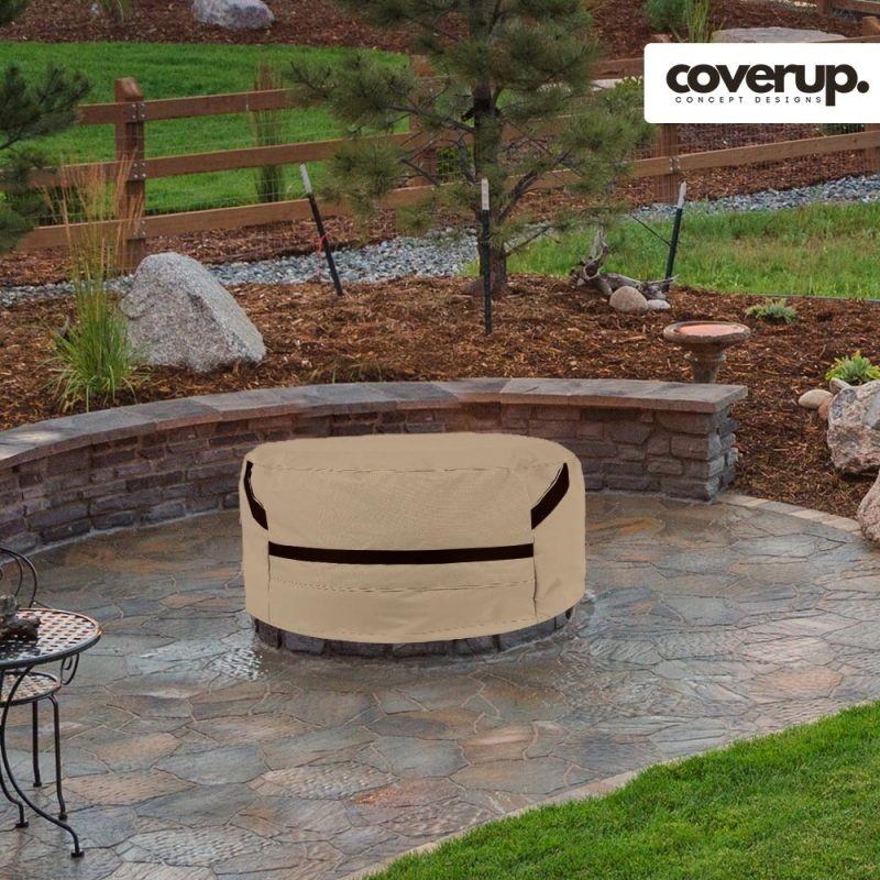 Round Fire Pit Cover - Image 7