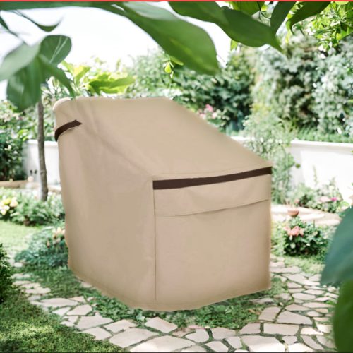 Natural Stain Outdoor Chair Cover