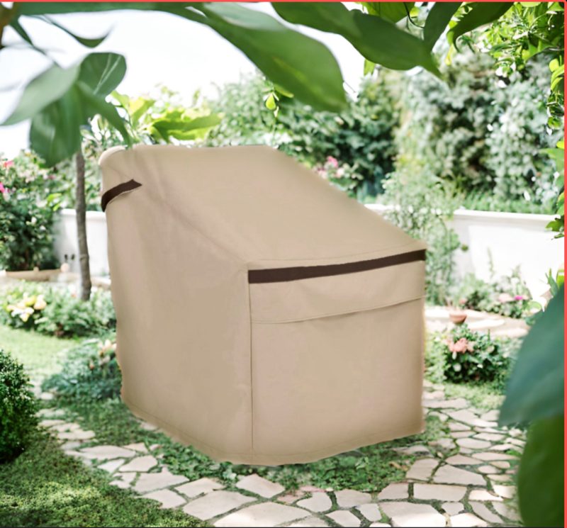 Natural Stain Outdoor Chair Cover - Image 2