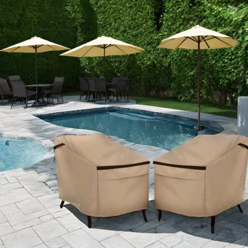 Outdoor Braided Chair Cover - Image 7