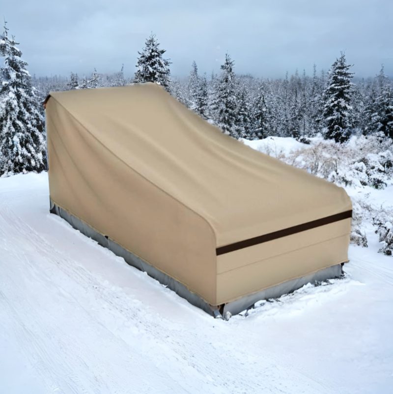 Teak Chaise Lounge Chair Cover - Image 7
