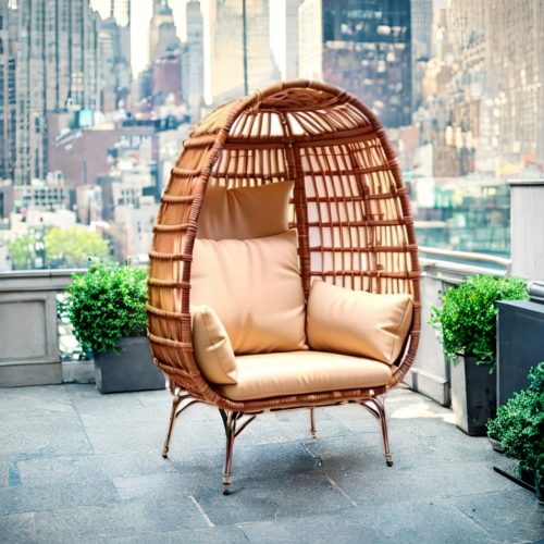 Wicker Egg Chair Cover