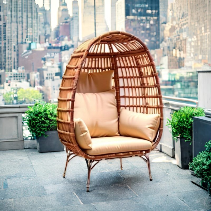 Wicker Egg Chair Cover - Image 2