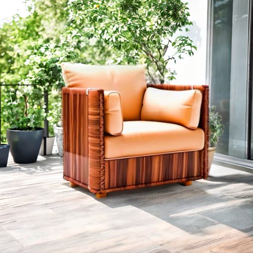 Sheeshan Wood Single Chair Cover