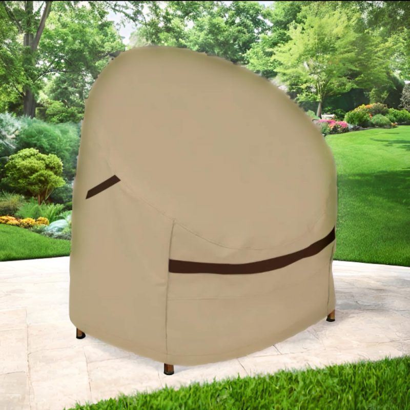 French Rattan Outdoor Chair Cover - Image 7