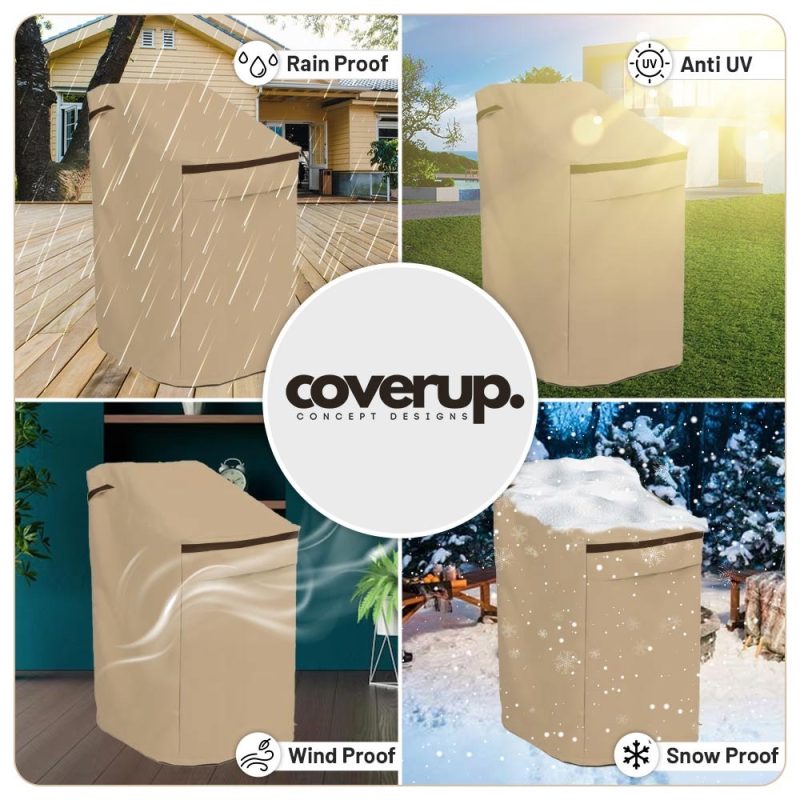 Solidwood Box Chair Cover - Image 4