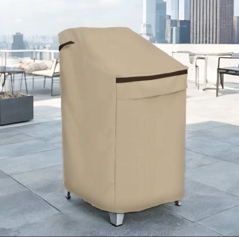 Wooden Bar Stool Chair Cover - Image 7