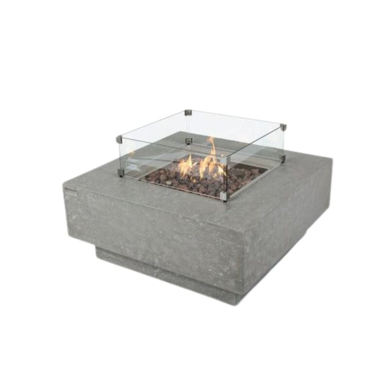 Glass Guard Square Fire Pit Cover